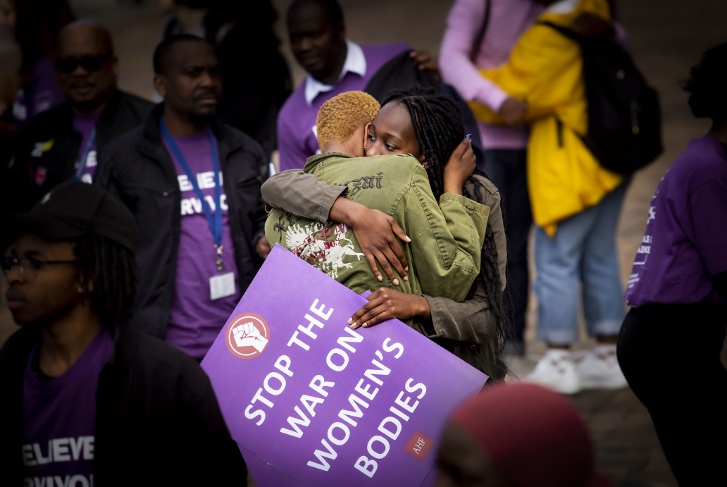 South Africa Women's Protest