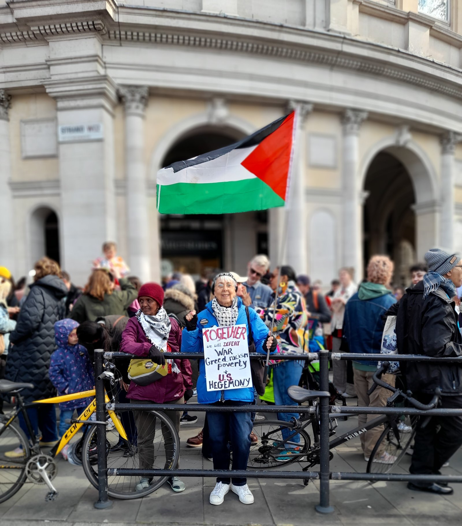London's historic day of multicultural protest against the far right
